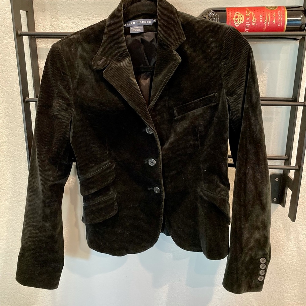 Ralph Lauren Corduroy Blazer Jacket size 4